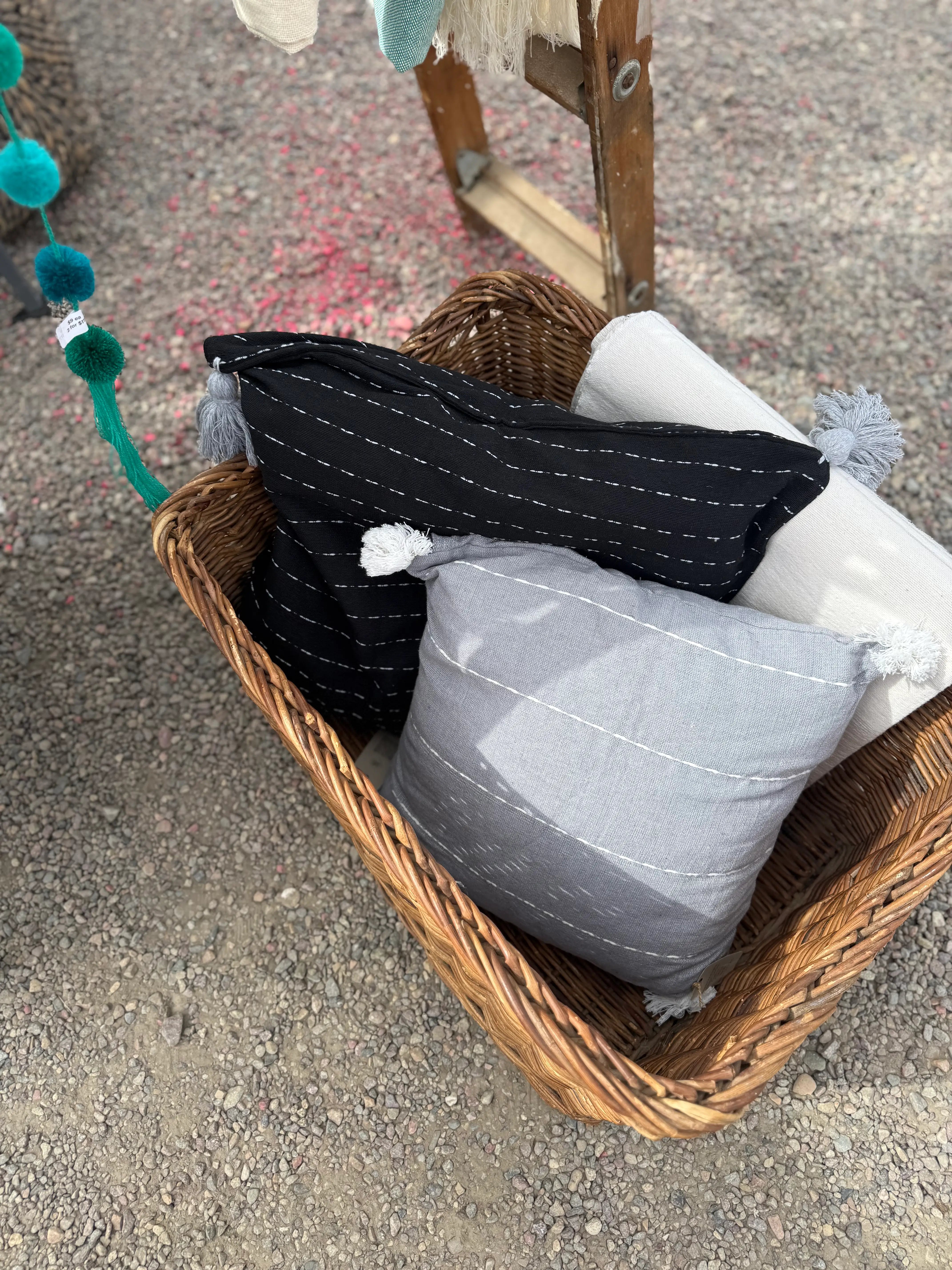 Oaxacan Pedal Loom Pillows (Cojines)