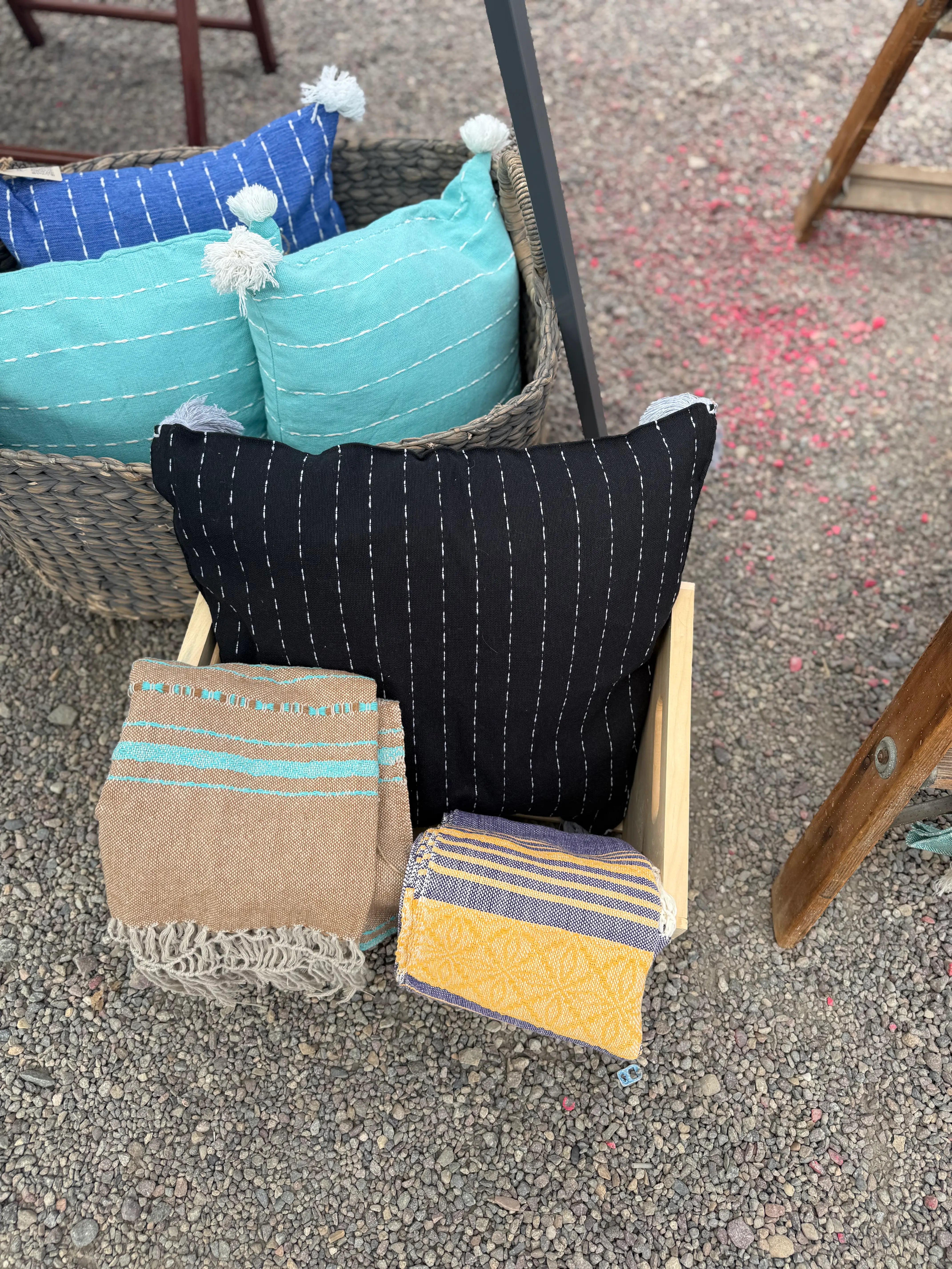 Oaxacan Pedal Loom Pillows (Cojines)