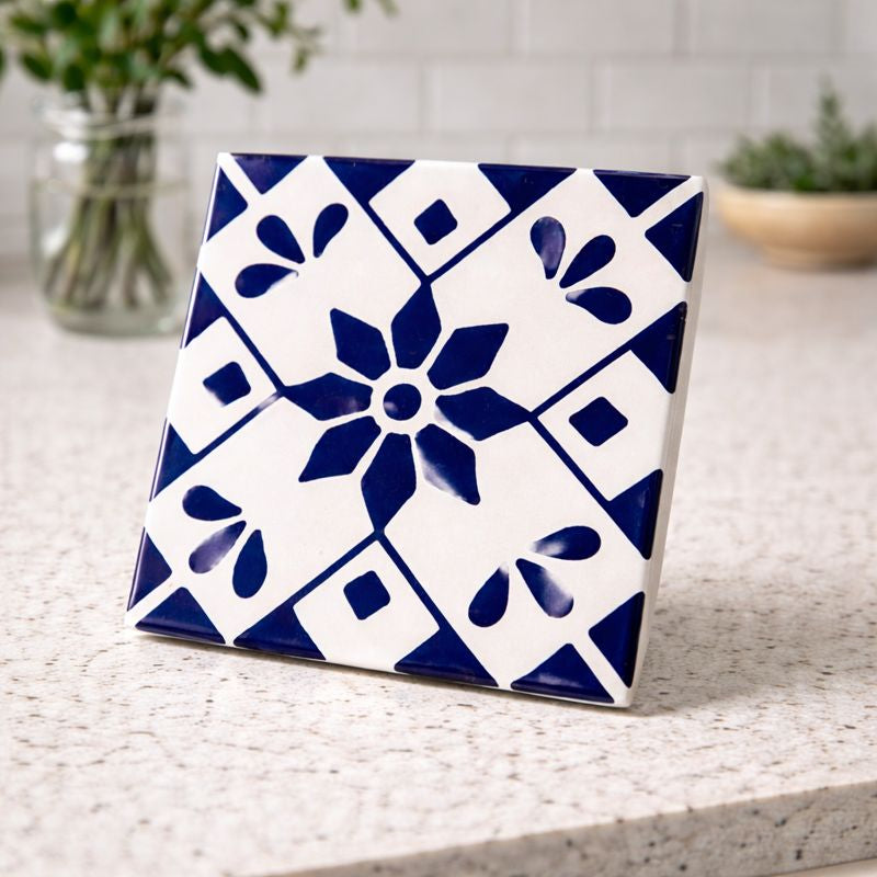 The Sayulita Tile Trio (Coaster & Trivet Set)