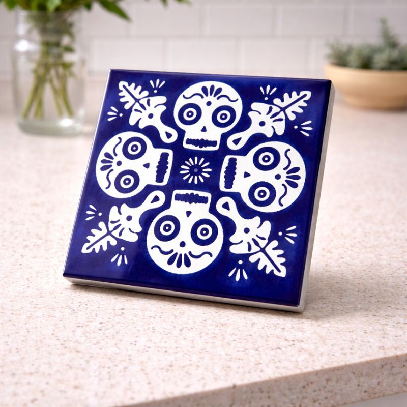 The Sayulita Tile Trio (Coaster & Trivet Set)
