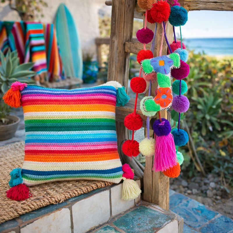The Zinacantán Pom-Pom Garland