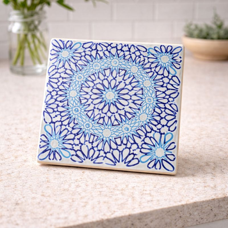 The Sayulita Tile Trio (Coaster & Trivet Set)