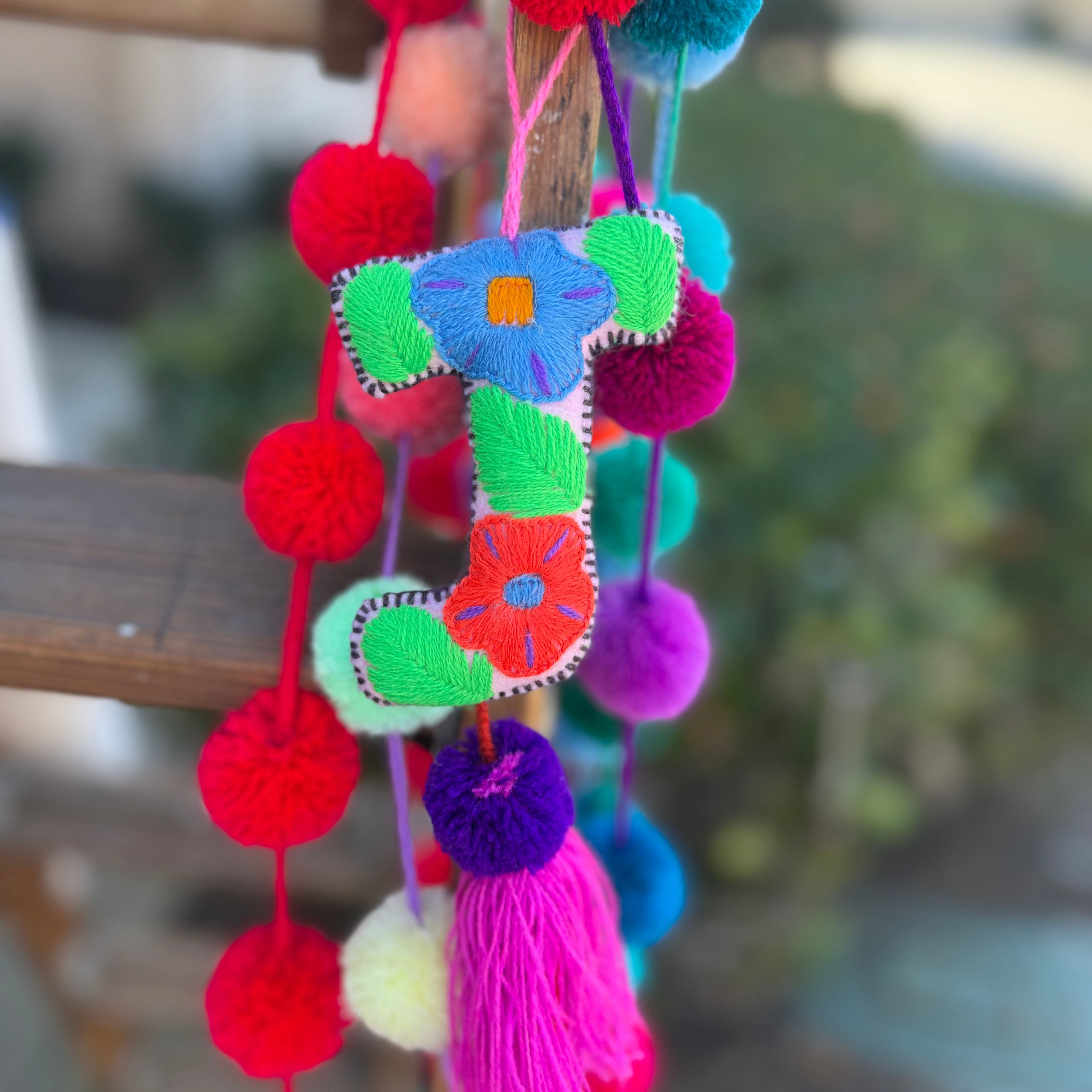 The Zinacantán Pom-Pom Garland